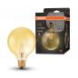 Preview: Osram E27 VINTAGE LED Lampe GLOBE Filament in Ballform 2.8W wie 21W Goldfarbe extra warmweißes Licht